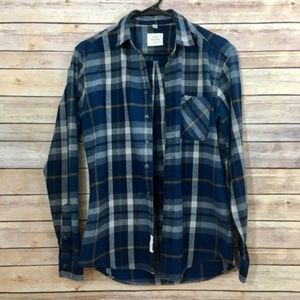 FRANK & OAK | Men's Classic Plaid Flannel Shirt